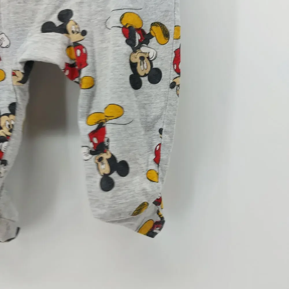 Disney Baby Mickey 3-6M Gray Sleep N' Play One Piece